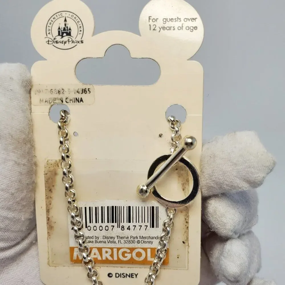 Disney Parks Minnie Mouse Bow Charm Bracelet NIP